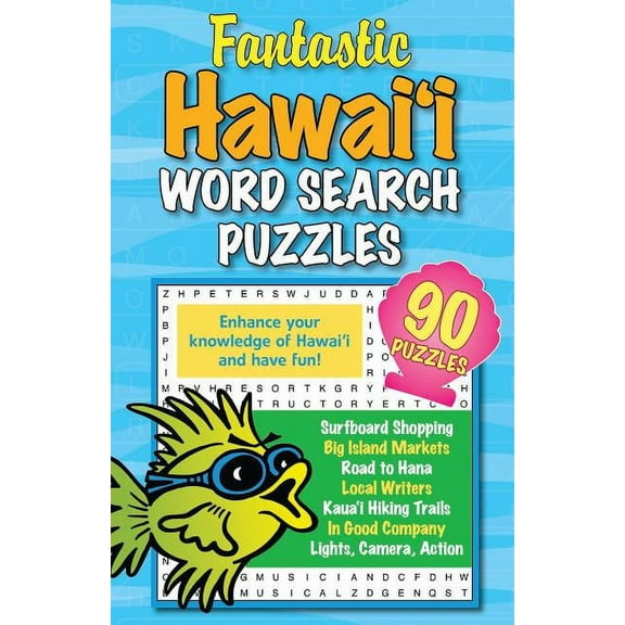 Fantastic Hawaii Word Search Puzzles