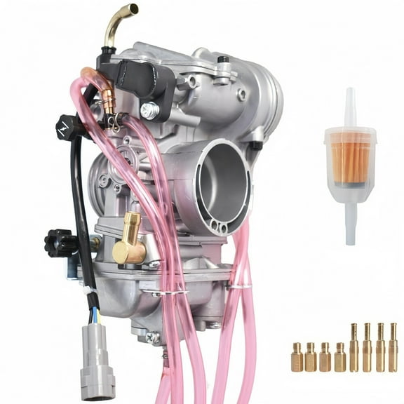 5XC-14101-G0-00 Carburetor For Yamaha WR250 WR250F YZ250F 2001-2013 FCR38 FCR 38mm Performance Flat side Carb Assembly Keihin FCR MX Carb ATV Engine Carburetor