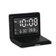 thumbnail image 1 of Reloj despertador digital multifuncional, portátil, de carga rápida y ajustable. Negro, 1 of 4