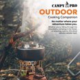 thumbnail image 6 of Campy Pro 6800W Portable Windproof Camping Stove - Foldable Backpacking Stove with Piezo Ignition, Fuel Canister Adapter & Carry Case for Outdoor Cooking, Hiking & Picnics, 6 of 9
