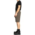 thumbnail image 5 of FULL BLUE Cargo Twill Shorts, Regular Fit, Dark Taupe, Size 56, 5 of 6