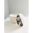thumbnail image 4 of Grey Mother of Pearl Lavender Candle, 4 of 8