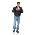 thumbnail image 5 of Men's MA-1 Flight Bomber Pilot Jacket-MA1-Blk-Sml, 5 of 11