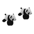 thumbnail image 6 of Masteelf 2pcs Mini Panda Plush Handlebar Ornament Adorable Bicycle Decoration for Kids Cute Bike Accessory for Mountain and Road Bikes Panda Stuffed Animal for Handlebars, 6 of 8