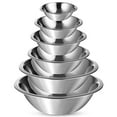 thumbnail image 2 of Culigrade Stainless Steel Mixing Bowl Set of 6-0.75, 1.5, 3, 4, 5, 8 Quart Sizes - Nesting, Durable, Easy to Clean, Ideal for Baking, Cooking, and Food Prep, 2 of 4
