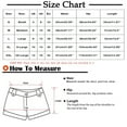 thumbnail image 3 of FRSASU Jean Shorts Womens Stretchy High Waisted Ripped Denim Shorts with Pockets Trendy Distressed Cut off Shorts Dark Blue, 3 of 6