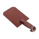 thumbnail image 1 of KALLORY Etiqueta Colgante Para Equipaje En Cuero PU Marrón Con Visible Para Maletas, 1 of 7