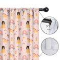 thumbnail image 4 of Blackout Kids Curtains,Princess Carriage Pattern Childrens Insulated Curtains Set Of 2,Bedroom Essentials,Toddler Room Decor 42"x54", 4 of 5