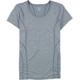 thumbnail image 3 of Reebok T-Shirt de Base Chiné à Varices pour Femmes, Bleu, Petit, 3 of 3