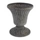 thumbnail image 2 of Jarrón de hierro forjado Sunnimix decorativo gris estilo Retro, 2 of 8