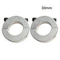 thumbnail image 1 of BTOER 2pcs Clamp Collar Double Split Fixed Rings 20mm To 30mm Diameter Shaft Collar Clamp Type Split Collars Retaining Rings, 1 of 9