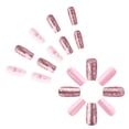 thumbnail image 6 of Yoyauz 24 Valentine's Day Medium Pressure Nail Fake Nail with Love Design Fake Nail Valentine's Day Cute Female Girlfriend Gift, 6 of 10