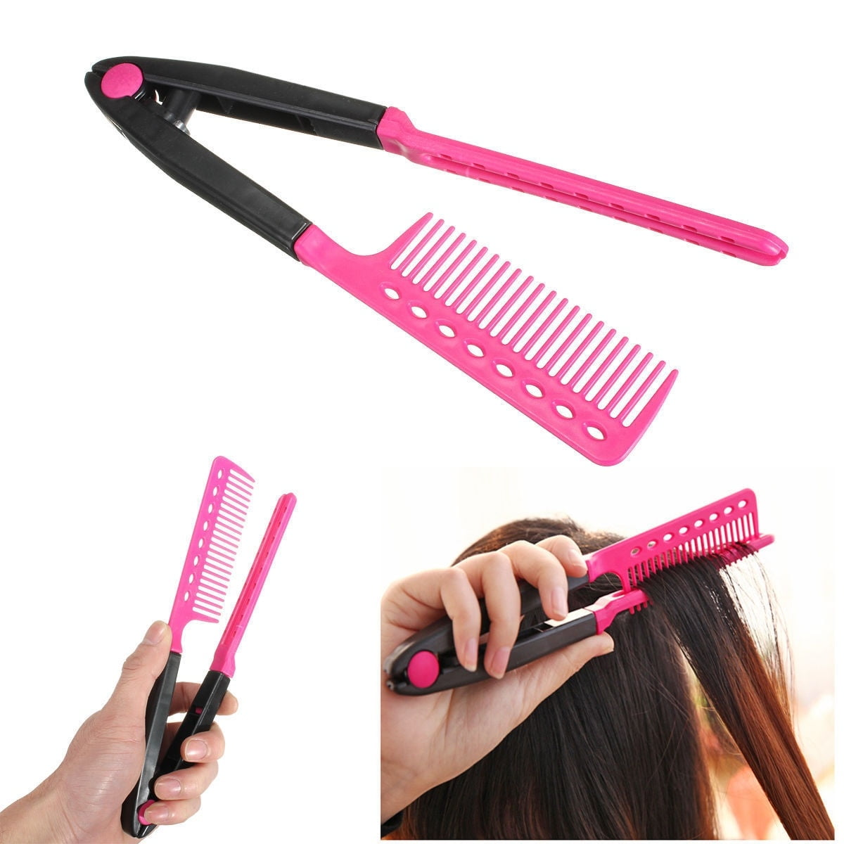 DIY Salon Hairdress Styling Hair Straightener V Comb Flat Irons Straightening Nice Brazilian Keratin Hairdressing Straightening Straightener V Comb Salon Hair DIY Salon Hairdress Styling Hair Straightener V Comb Flat Irons Straightening Nice Brazilian Keratin Hairdressing Straightening Straightener V Comb Salon Hair
