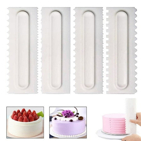 

Cake Decorating Comb Cake Scraper Pastry Design Textures Baking Tools cake tool