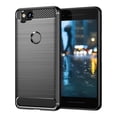 thumbnail image 1 of PANDACO Black Brushed Metal Case for Google Pixel 2, 1 of 4