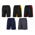 thumbnail image 3 of 5 Pack: Mens Moisture Wicking Athletic Basketball & Gym Workout Shorts with Pockets Multipack, Sizes up to 3XL, 3 of 12