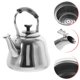 thumbnail image 2 of Whistling Stovetop Tea Kettle de acero inoxidable Coffee Coffee Pother Baornilla de agua Whistling Whistle, 2 of 4