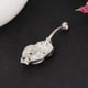 thumbnail image 5 of 14G Anillos de de material acero inoxidable Animal Zirconia cúbica Barbell Stud Joyería corporal - Joyería Búho, 5 of 9