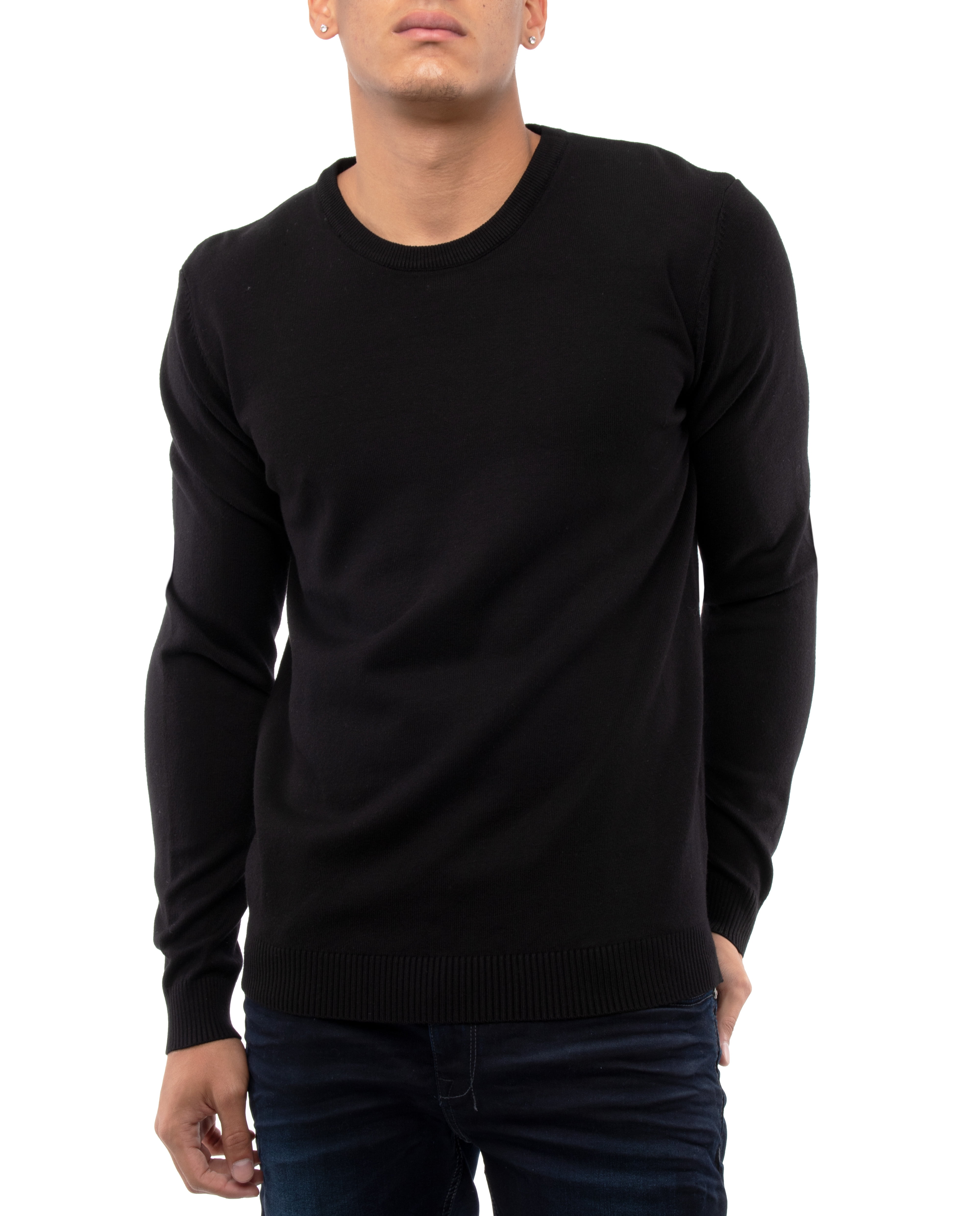 X-Ray Men's Crewneck Sweater - Black
