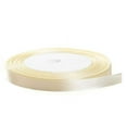 thumbnail image 2 of Solid Color Ivory/Cream Satin Ribbon 1/4 inch X 25 Yard, Ribbons Perfect for Crafts, Hair Bows, Gift Wrapping, Wedding Party Decoration and More, 2 of 2