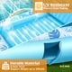 thumbnail image 4 of Sloosh Tumbona Inflable para Piscina de Bronceado, 215 x 145 cm, Extragrande, para Adultos y Niños, Silla de Bronceado, Cama Inflable, Flotador Tipo Balsa, XL-Azul, 4 of 7