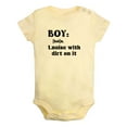 thumbnail image 2 of iDzn BOY DEFINITION A NOISE WITH DIRT ON IT Funny Rompers For Babies, Newborn Baby Unisex Bodysuits, Infant Jumpsuits, Toddler 0-24 Months Kids One-Piece Oufits, 2 of 5