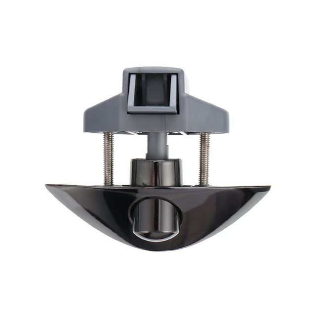 OULII Push Button Drawer Lock Modern Hardware Cabinet and Drawer Locks Zinc Alloy 1Pack