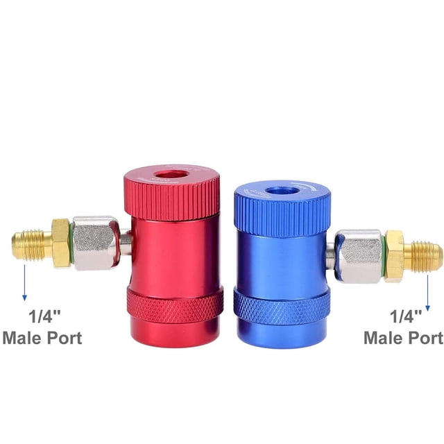 maskred Six Ball Joint Quick Coupler Connector Extend Maintenance Time For Automotive Air Conditioning 1PCS