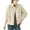 Beige, variant on VERUGU Womens Jackets Casual Button Up Loose Solid Long Sleeve Lapel Coat with Pocket Fashion Hoodless Outwear Black M