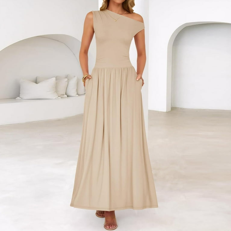 off the shoulder flowy bridesmaid dress Off the Shoulder Ruffles High Low Bridesmaid Dresses main image 1