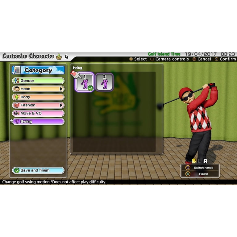 Sony, Everybody's Golf, 711719504832, PS4 Game with Customization