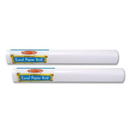 Melissa & Doug Easel Paper Rolls (Set of 2), White