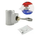 thumbnail image 3 of Jinsinto Pièces Adaptateur de Réchaud de Camping Randonnée Extérieur Valve de Gonflage de Réservoir de Gaz Joint de Remplissage Mutuel Adaptateur de Réservoir de Gaz Propane de Camping, 3 of 5