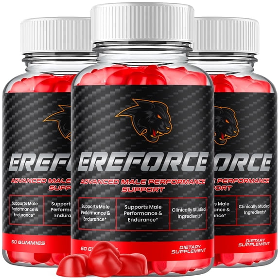 Ereforce Gummies Advanced Formula All Natural Vitamin Supplement 180 Gummies