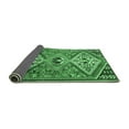 thumbnail image 2 of Ahgly Company Indoor Square Persian Emerald Green Traditional Area Rugs, 6' Square, 2 of 4