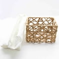thumbnail image 5 of Evideco French Home Goods Paper Rope Paper Storage Basket with 4 Pieces, Beige (4 Pack), 5 of 6