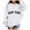 White, variant on Ketyyh-chn99 Cute Hoodies for Teen Girls Trendy Crop Top Hoodie Girls Long Sleeve Zip Up Hoodie With Pockets Bow Print Fashion Sweatshirt Size for 110,Light Gray
