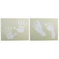 thumbnail image 2 of Baby Hand/Footprint Stencils -Mylar 2 Pieces of 14 Mil 8" X 10" - Painting /Crafts/ Templates, 2 of 2
