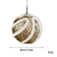 thumbnail image 3 of LSLJS Christmas Balls Christmas Ball Christmas Tree Decoration Pendant Christmas Dress Up Hanging Ball Scene Arrangement Hanging Ball Christmas Tree Balls, 3 of 6