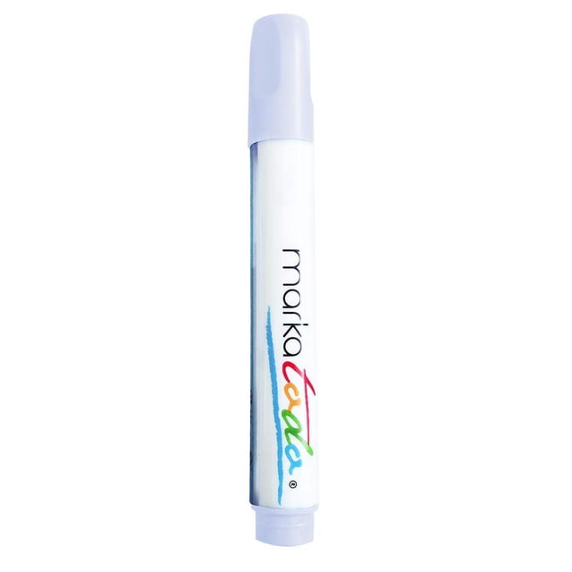 Marcador Pelikan Blanco Punta Redonda Manualidades 10 Piezas