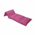 thumbnail image 4 of Hot Pink Floor Pillow Lounger Cover, Floral Arrangement Pattern on Hot Pink Background Spring Flourish Bloom, Nap Mat Printed Fabric Case for 5 Pillows, 88" x 36", Hot Pink White Purple, by Ambesonne, 4 of 5