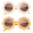 thumbnail image 1 of Guardurnaity 2 gafas de sol de plástico con diseño de flores, cómodas y seguras para usar a diario. Cadenas y cordones para anteojos, 1 of 6