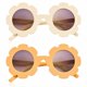 thumbnail image 1 of Guardurnaity 2 gafas de sol de plástico con diseño de flores, cómodas y seguras para usar a diario. Cadenas y cordones para anteojos, 1 of 6
