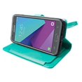 thumbnail image 2 of for Samsung J3 2017 Emerge J3 Prime Case Phone Case Tortilla Wallet Detachable Bumper Mag Mount Ready Extra Pocket Purse Screen Flip Cover Teal, 2 of 4