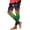 1-Green, variant on Carnival Leggings for Women Star Mardi Gras Trousers Stretchy Butt Lifting Hoilday Tights Pants Sports Outwear