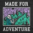 thumbnail image 2 of Womens Made for Adventure T Shirt Funny Hiking Outdoors Camping Lovers Tee for Ladies Womens Graphic Tees, 2 of 9
