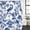 White Blue, variant on Blue Spring Floral Shower Curtain Set - Long 72" x 84" Washable Bathtub Curtain with 12 Hooks, Summer Botanical Bird Waterproof Fabric Stall Shower Curtains for Bathroom/Bathtub Décor