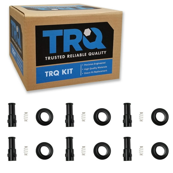 TRQ Engine Ignition Coil Boot Kit Set of 6 for Buick Cadillac Chevy GMC Saab ICA30419 Fits select: 2009 CHEVROLET TRAVERSE, 2008-2010 CADILLAC CTS