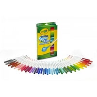 50-Count Crayola Super Tips Washable Markers Box