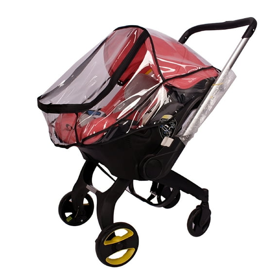 MELIVO Baby Stroller Rain Cover Infant Car Seat Waterproof Windproof Transparent Shield for Pushchair Pram Accessories